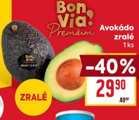 Avokádo Billa Bonvia Premium