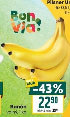Banány Billa Bonvia