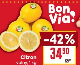 Citrony Billa Bonvia