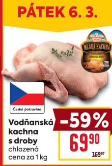 Kachna Vodňanská kachna