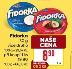 Oplatky Fidorka Opavia
