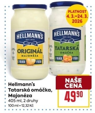 Tatarská omáčka Hellmann'