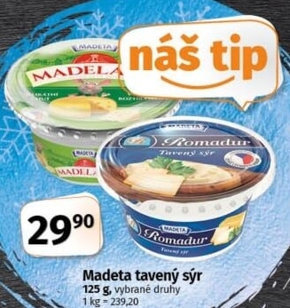 Sýr tavený Madeta