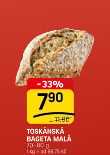 Bageta toskánská