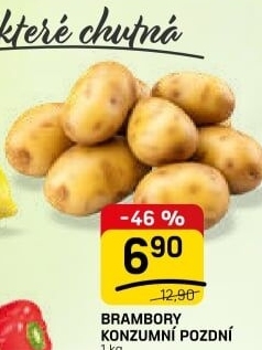 Brambory konzumní pozdní