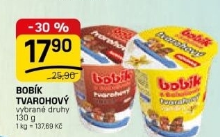 Dezert tvarohový Bobík