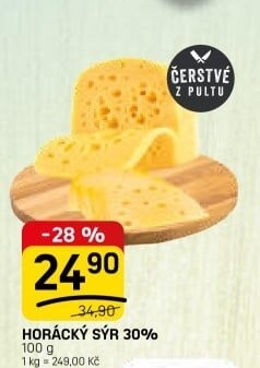 Horácký sýr 30%