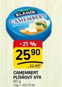 Sýr Camembert Blaník