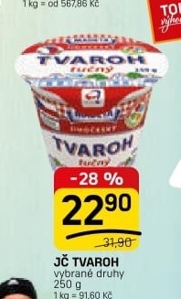 Tvaroh Jihočeský Madeta