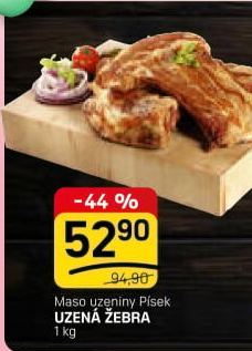 Vepřová uzená žebra Maso uzeniny Písek