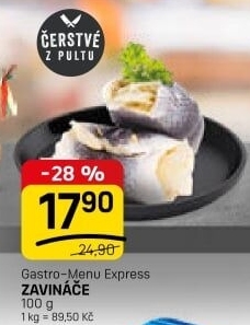 Zavináče Gastro Menu Express