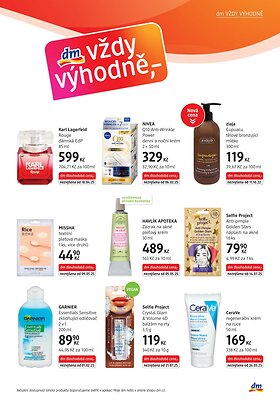akční leták dm drogerie 5.3.2026-6.4.2026