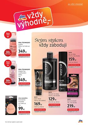 akční leták dm drogerie 5.3.2026-6.4.2026