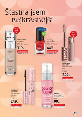 akční leták dm drogerie 5.3.2026-6.4.2026