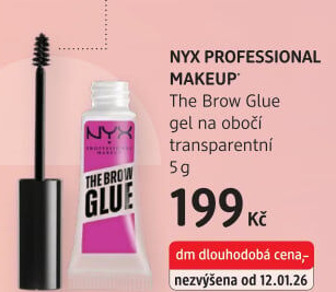 Gel na obočí The Brow Glue Professional Makeup NYX