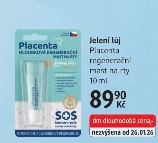 Jelení lůj Placenta Regina