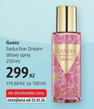 Parfémovaný tělový sprej Guess