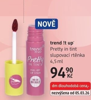 Rtěnka slupovací Pretty In Tint trend IT UP