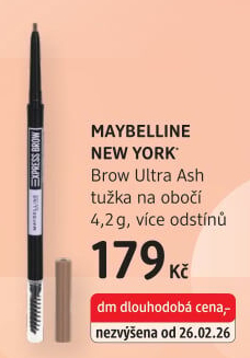 Tužka na obočí Brow Ultra Ash Maybelline