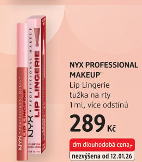 Tužka na rty Lip Lingerie Professional Makeup NYX