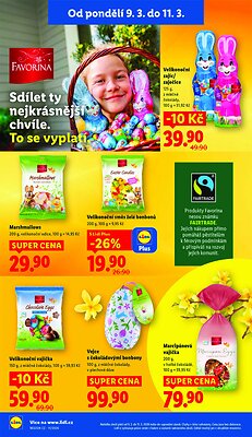 akční leták Lidl 9.3.2026-11.3.2026