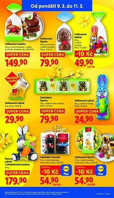 akční leták Lidl 9.3.2026-11.3.2026
