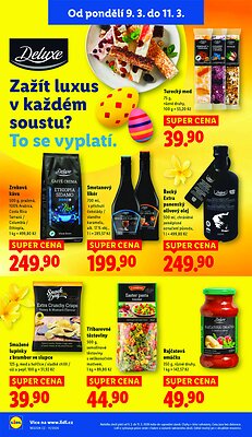 akční leták Lidl 9.3.2026-11.3.2026