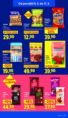 akční leták Lidl 9.3.2026-11.3.2026