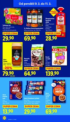 akční leták Lidl 9.3.2026-11.3.2026
