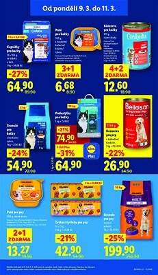 akční leták Lidl 9.3.2026-11.3.2026