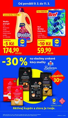 akční leták Lidl 9.3.2026-11.3.2026