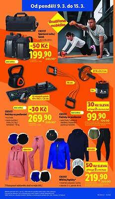 akční leták Lidl 9.3.2026-11.3.2026