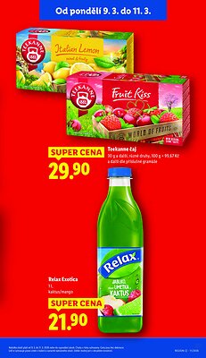 akční leták Lidl 9.3.2026-11.3.2026