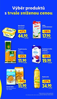 akční leták Lidl 9.3.2026-11.3.2026