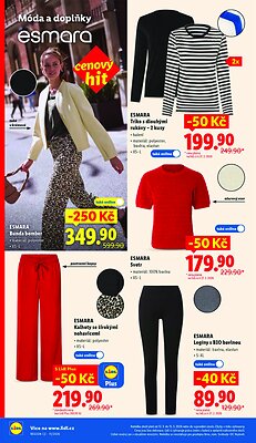 akční leták Lidl 9.3.2026-15.3.2026