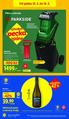 akční leták Lidl 9.3.2026-15.3.2026