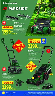 akční leták Lidl 9.3.2026-15.3.2026