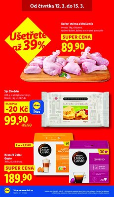akční leták Lidl 12.3.2026-15.3.2026