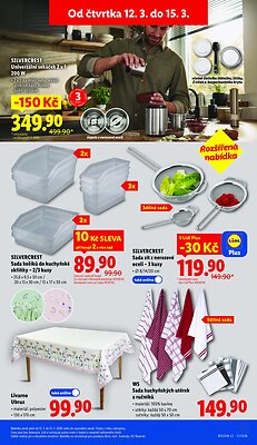akční leták Lidl 12.3.2026-15.3.2026