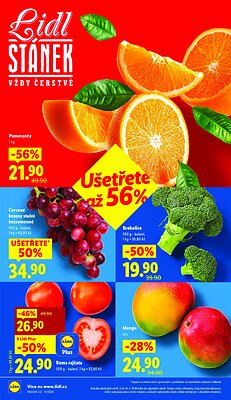 akční leták Lidl 12.3.2026-15.3.2026