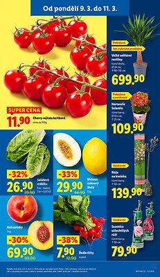 akční leták Lidl 9.3.2026-11.3.2026