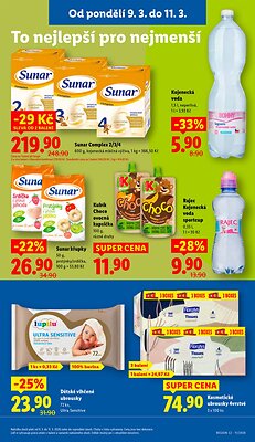 akční leták Lidl 9.3.2026-11.3.2026