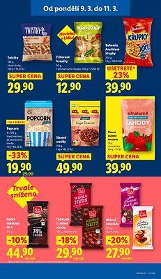 akční leták Lidl 9.3.2026-11.3.2026