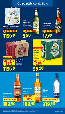 akční leták Lidl 9.3.2026-11.3.2026