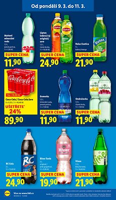 akční leták Lidl 9.3.2026-11.3.2026