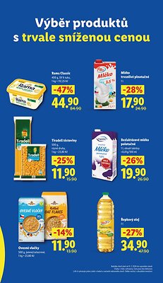 akční leták Lidl 9.3.2026-11.3.2026