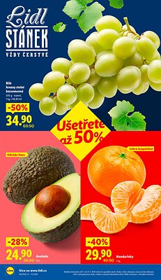 akční leták Lidl 9.3.2026-11.3.2026