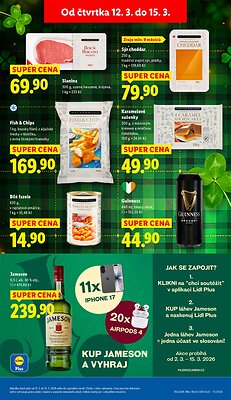 akční leták Lidl 12.3.2026-15.3.2026