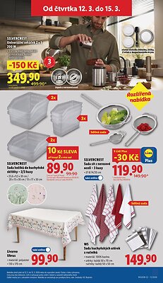 akční leták Lidl 12.3.2026-15.3.2026