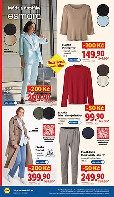 akční leták Lidl 12.3.2026-15.3.2026